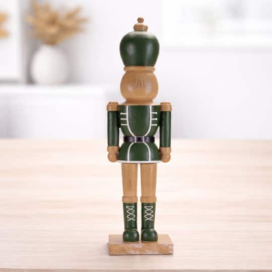 Melrose 15.75" Green Nutcracker Soldier Figurines, 2ct.